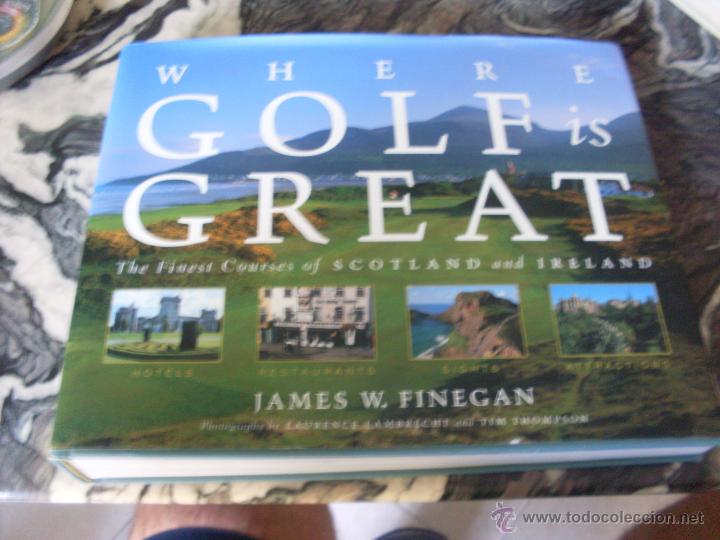 Coleccionismo deportivo: WHERE GOLF IS GREAT (FINEGAN) (LB59) - Foto 1