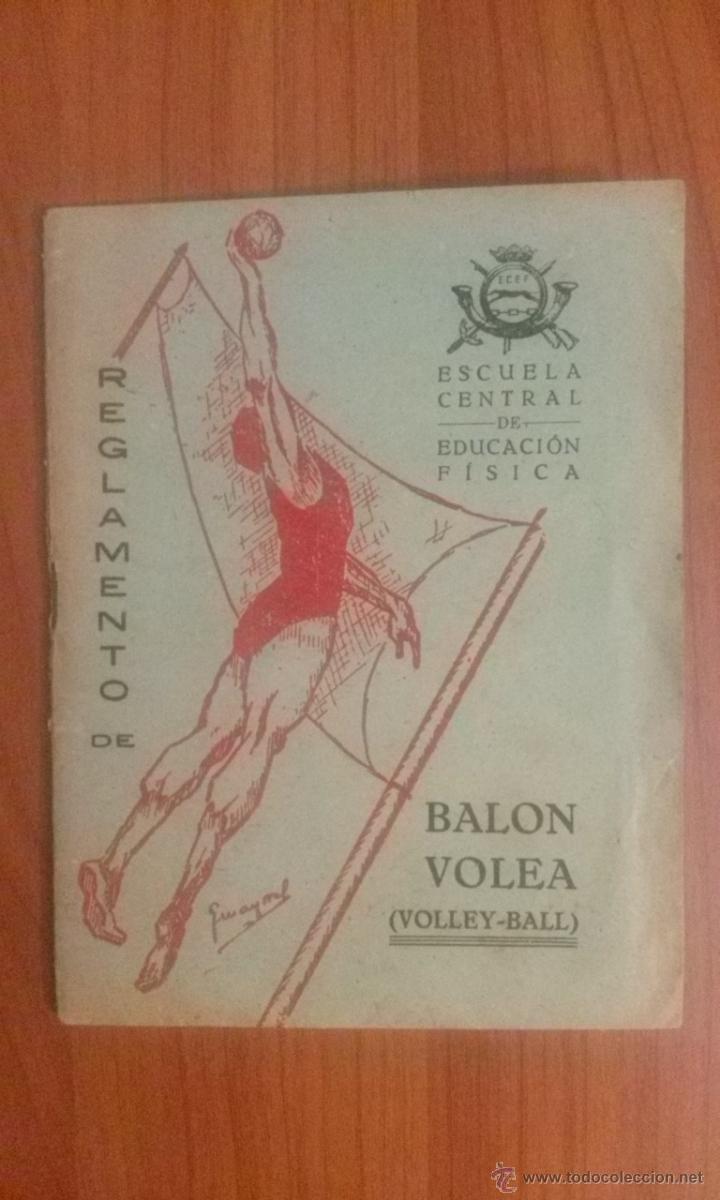 Coleccionismo deportivo: REGLAMENTO DE BALON VOLEA (VOLLEY-BALL) DE 1948. - Foto 1