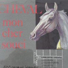 Coleccionismo deportivo: L- 477. CHEVAL MON CHER SOUCI. YVES BENOIST-GIRONIERE. LIBRAIRIE DES CHAMPS ÉLYSÉES.1963.
