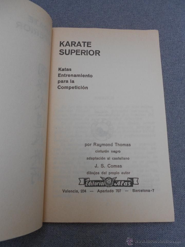 Coleccionismo deportivo: KARATE SUPERIOR - Foto 2