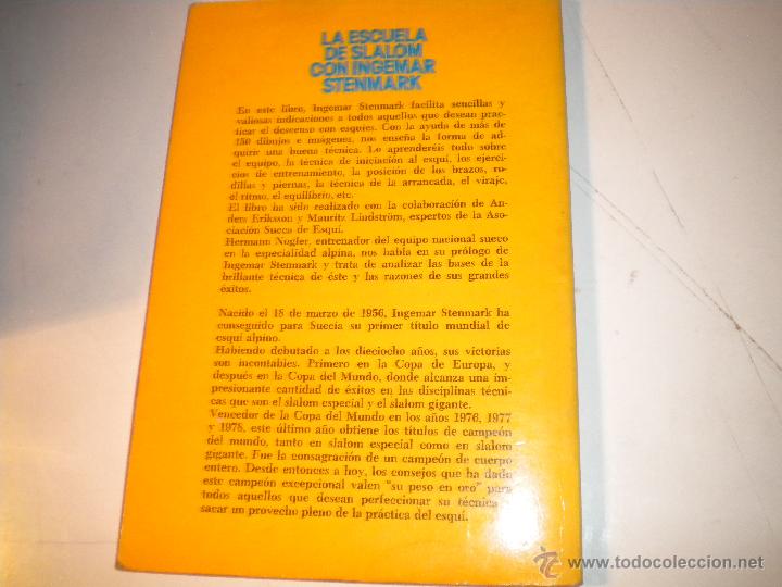 Coleccionismo deportivo: La escuela de Slalom con Igermar Stenmark - Foto 2