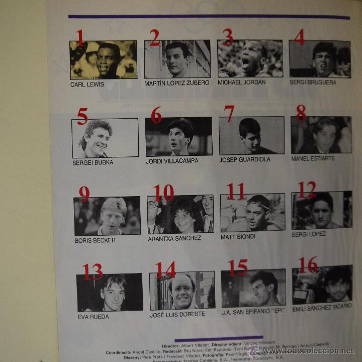Coleccionismo deportivo: ESTRELLES 92 - COLECCIONABLE DEL DIARI AVUI - Foto 2