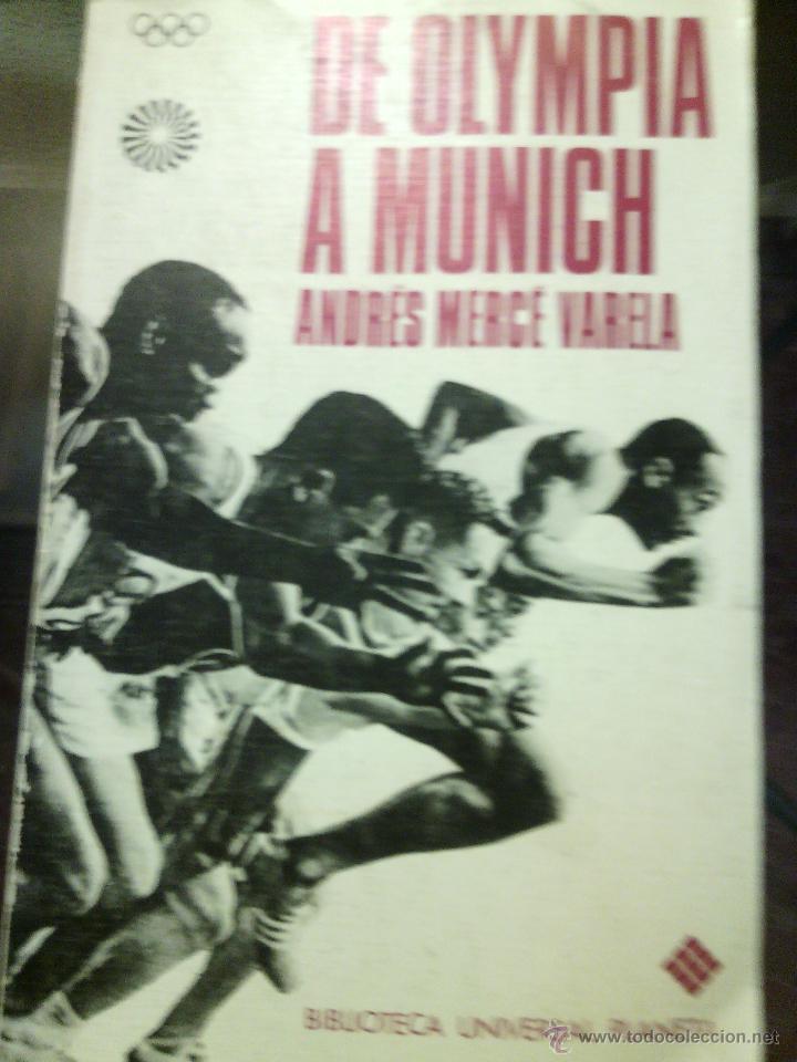 Coleccionismo deportivo: De Olympia a Munich. Andr&eacute;s Merc&eacute; Varela. - Foto 1