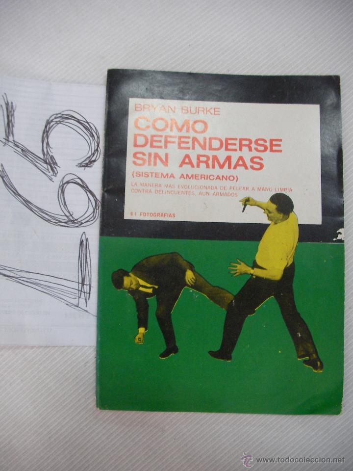 Coleccionismo deportivo: COMO DEFENDERSE SIN ARMAS - BRIAN BURKE - Foto 1