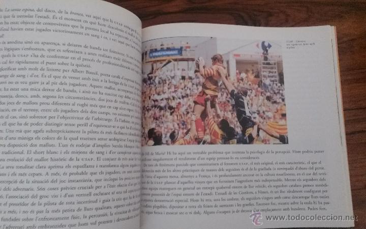 Coleccionismo deportivo: LA USAP DE PERPINYA LA FOR&Ccedil;A DEL RUGBI CATALA - Foto 4