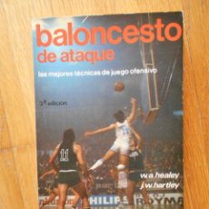Coleccionismo deportivo: BALONCESTO DE ATAQUE, LAS MEJORES TECNICAS DE JUEGO OFENSIVO, W.A HEALEY, J.W HARTLEY. Lote 56650592