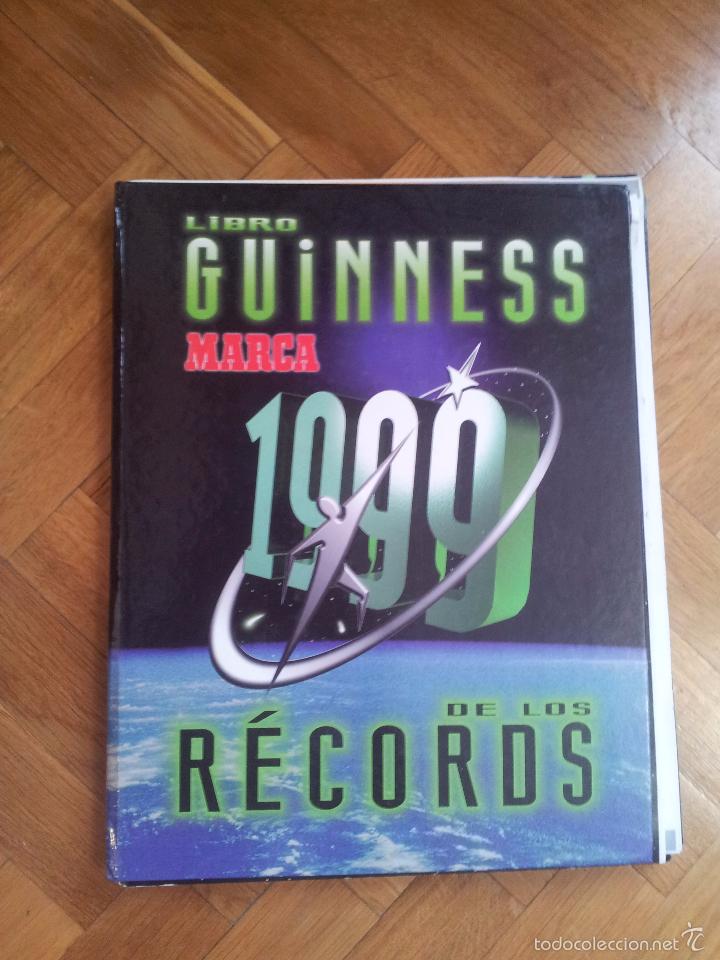 Coleccionismo deportivo: Libro Guinness de los records 1999 - Edici&oacute;n Marca - Foto 1