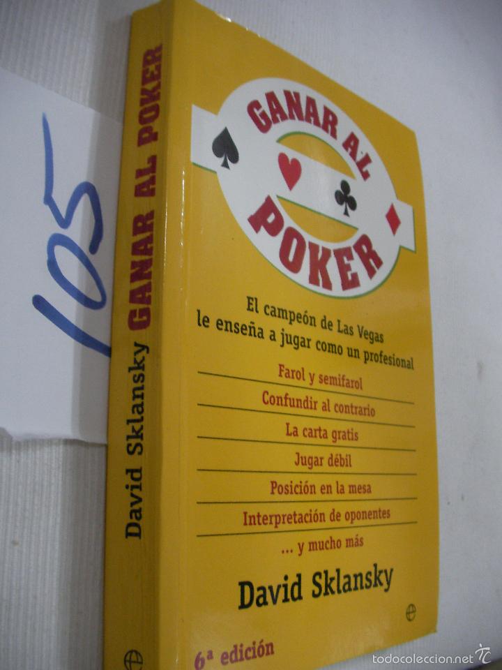Coleccionismo deportivo: GANAR AL POKER - Foto 1