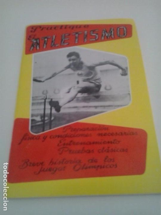 Coleccionismo deportivo: PRACTIQUE ATLETISMO - Foto 1