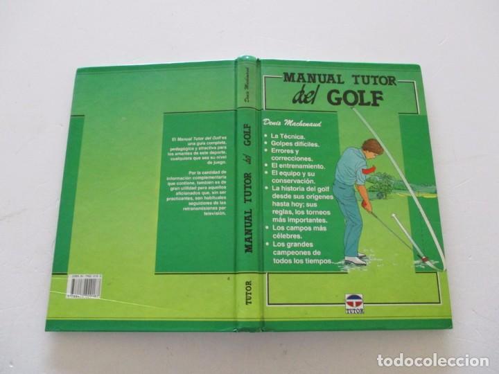 Coleccionismo deportivo: DENIS MACHENAUD. Manual Tutor del Golf. RMT81623. - Foto 1