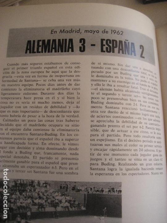 Coleccionismo deportivo: Tenis. Espa&ntilde;a en la Copa Davis. 1970. Emilio Martinez Daniel. - Foto 8