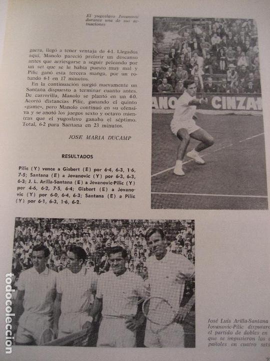 Coleccionismo deportivo: Tenis. Espa&ntilde;a en la Copa Davis. 1970. Emilio Martinez Daniel. - Foto 9