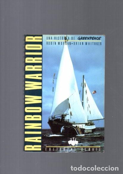 Coleccionismo deportivo: RAINBOW WARRIOR - GREENPEACE - DEBATE EDITORIAL 1986 - Foto 1