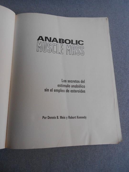 Coleccionismo deportivo: ANABOLIC MUSCLE MASS - Foto 3