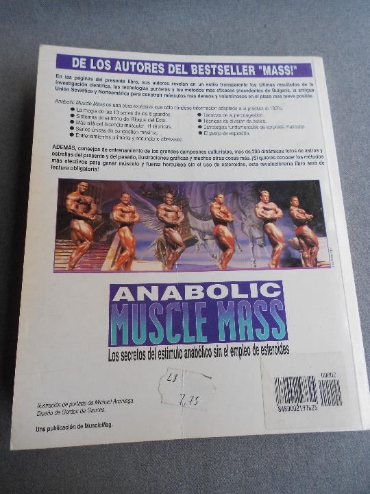 Coleccionismo deportivo: ANABOLIC MUSCLE MASS - Foto 18