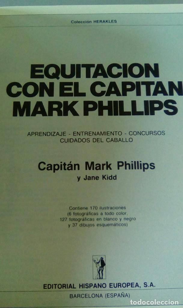 Coleccionismo deportivo: EQUITACION. CON EL CAPITAN MARK PHILLIPS - Foto 3