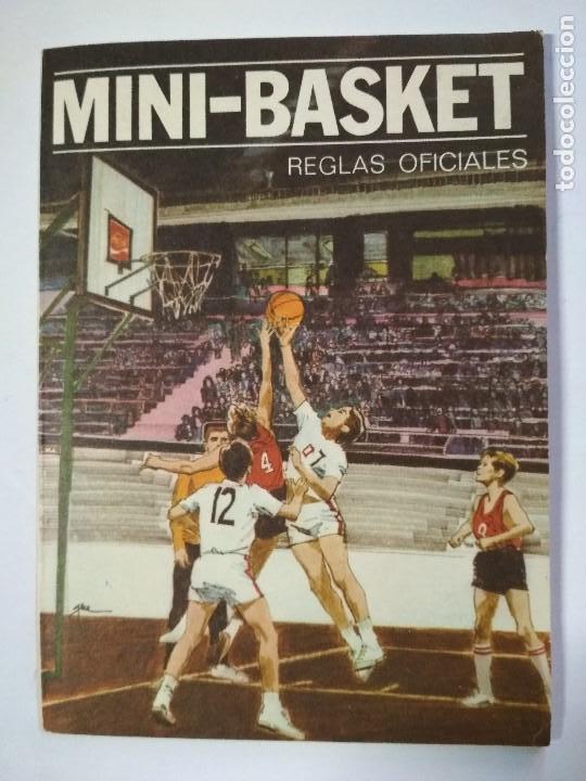 Coleccionismo deportivo: MINI-BASKET - REGLAS OFICIALES -1971 - Foto 1