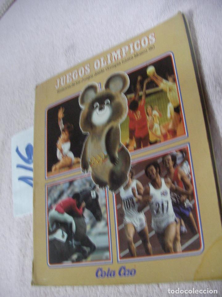 Coleccionismo deportivo: ANTIGUO LIBRO DE LAS OLIMPIADAS COLA CAO - Foto 1