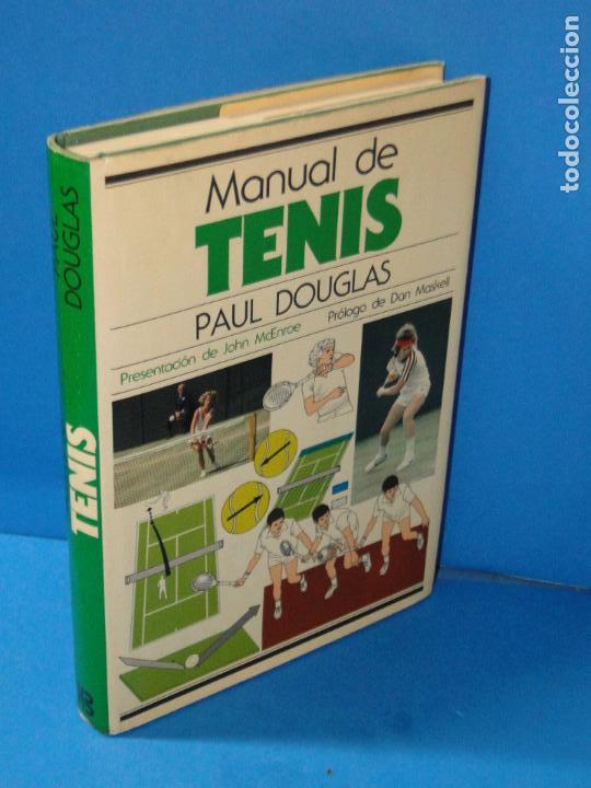 Coleccionismo deportivo: MANUAL DE TENIS.- DOUGLAS, PAUL - Foto 1