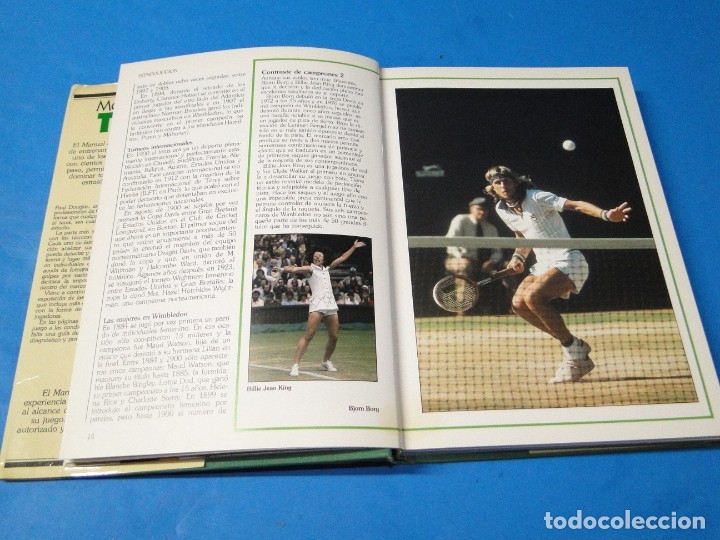 Coleccionismo deportivo: MANUAL DE TENIS.- DOUGLAS, PAUL - Foto 3