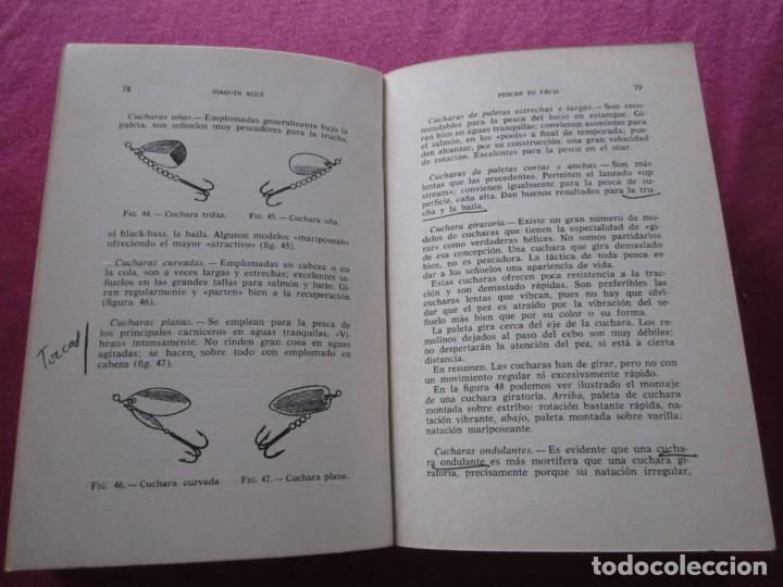 Coleccionismo deportivo: PESCAR ES F&Aacute;CIL. JOAQUIN AGUT. - Foto 2