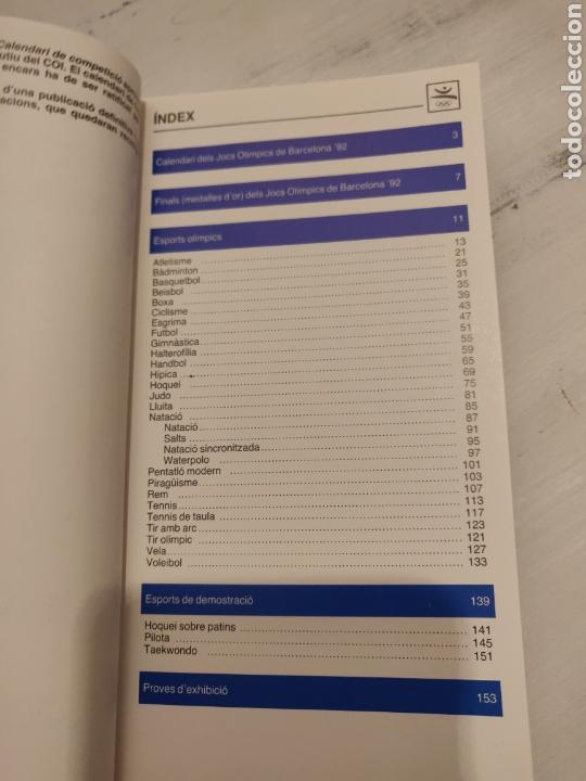 Coleccionismo deportivo: Programa (1a edici&oacute;n) Juegos Olimpicos Barcelona 92 - Foto 10
