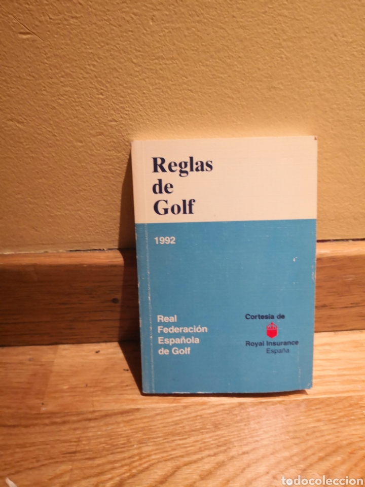 Coleccionismo deportivo: 1992 Reglas de Golf - Foto 1