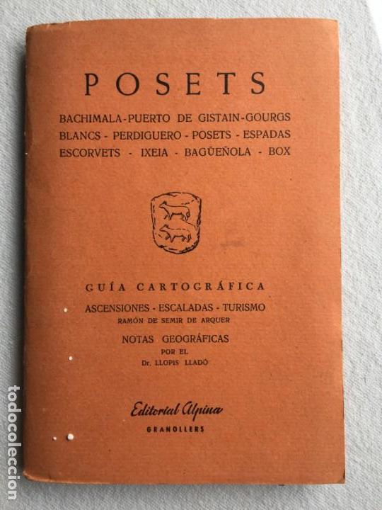 Coleccionismo deportivo: Posets Gu&iacute;a Cartogr&aacute;fica con Mapa - Foto 1
