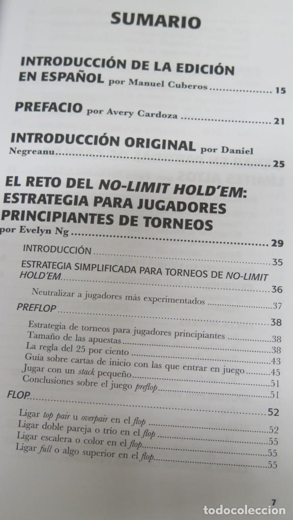 Coleccionismo deportivo: POKER TEXAS HOLD&acute;EM. EL PODER DE LA ESTRATEGIA. DANIEL NEGREANU - Foto 3