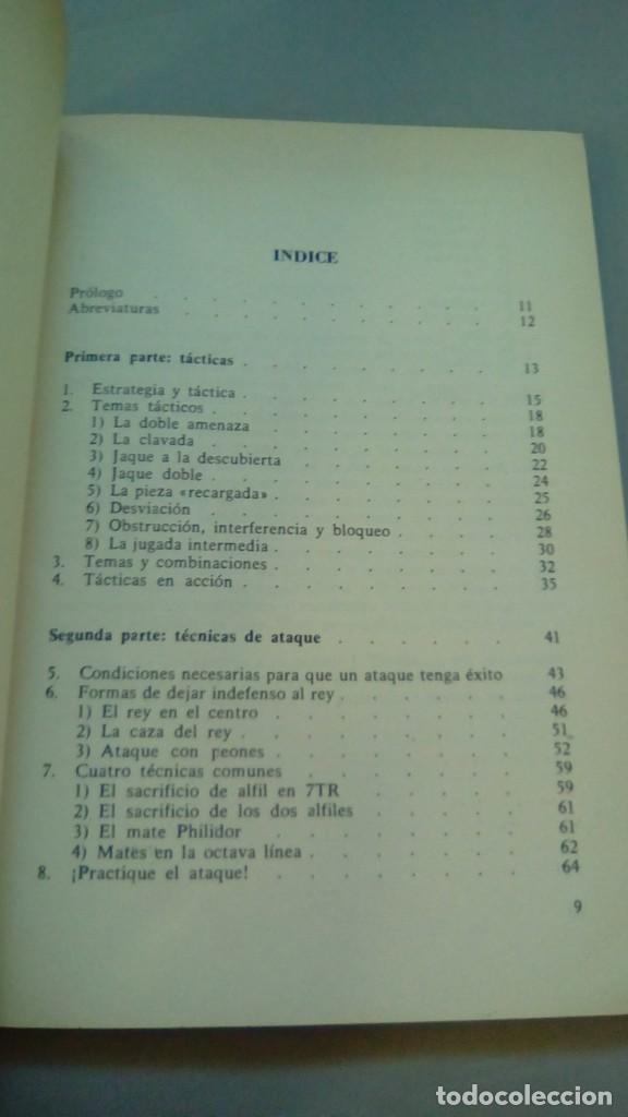Coleccionismo deportivo: TECNICAS DE ATAQUE EN AJEDREZ.- RAYMOND EDWARDS - Foto 2
