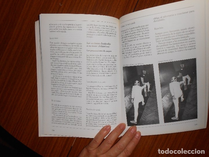 Coleccionismo deportivo: CURSO DE ESGRIMA. MARTINE FAURE. EDITORIAL DE VECCHI. - Foto 9
