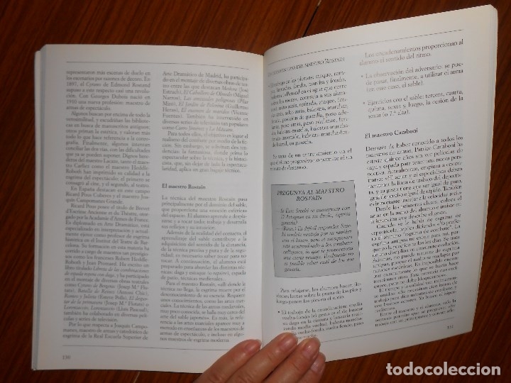 Coleccionismo deportivo: CURSO DE ESGRIMA. MARTINE FAURE. EDITORIAL DE VECCHI. - Foto 10