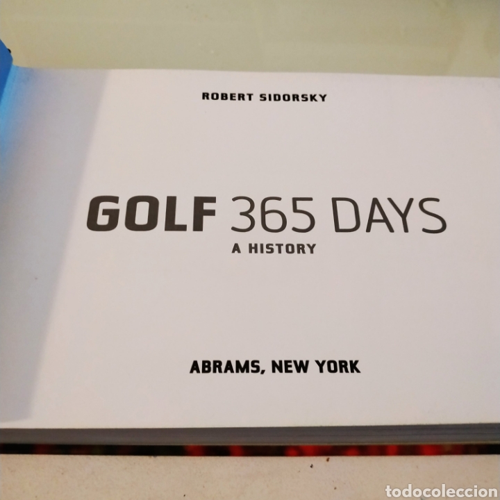 Coleccionismo deportivo: Golf 365 days a history Robert Sidorsky - Foto 2