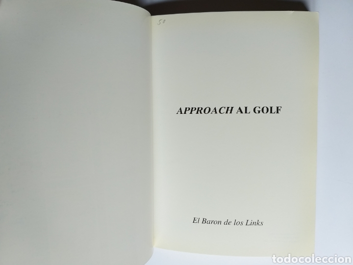 Coleccionismo deportivo: Approach al Golf .. el bar&oacute;n de los links 1994 - Foto 7