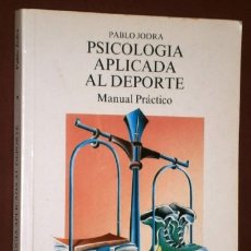 Coleccionismo deportivo: PSICOLOGÍA APLICADA AL DEPORTE POR PABLO JODRA DE ED. PENTHALÓN EN MADRID 1992