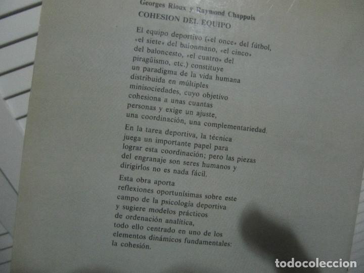 Coleccionismo deportivo: RIOUX Georges. - COHESION DEL EQUIPO. - Foto 4