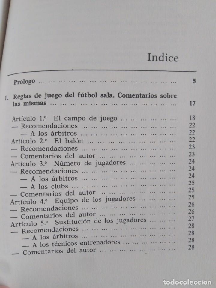 Coleccionismo deportivo: F&Uacute;TBOL SALA - J. Rovira S&aacute;nchez - Foto 2