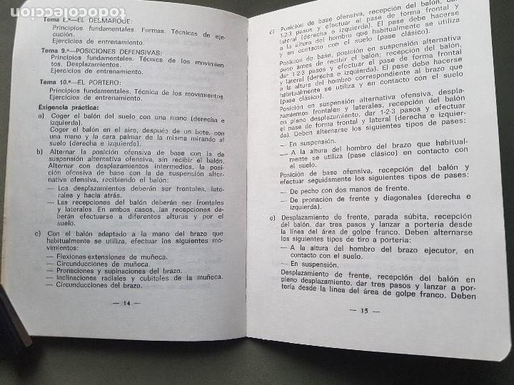 Coleccionismo deportivo: Escuela Nacional de preparadores Balonmano - Programas - 1973 - Foto 2