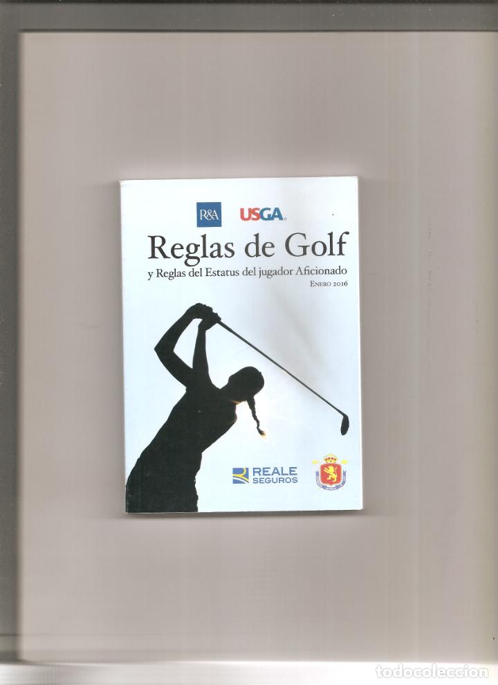 Coleccionismo deportivo: REGLAS DE GOLF. ENERO 2016 - Foto 1