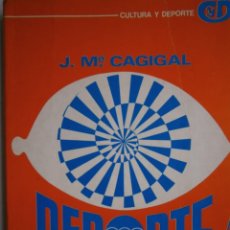 Coleccionismo deportivo: DEPORTE PULSO DE NUESTRO TIEMPO JOSE MARIA CAGIGAL NACIONAL 1972 EC