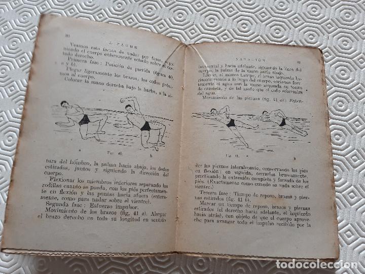 Coleccionismo deportivo: LIBRO NATACION. J PAGHE. 1941. - Foto 3