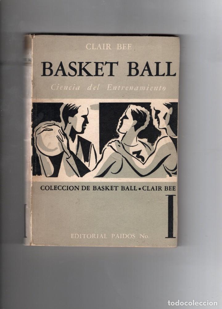 Coleccionismo deportivo: basket ball I. clair bee 1955 - Foto 1