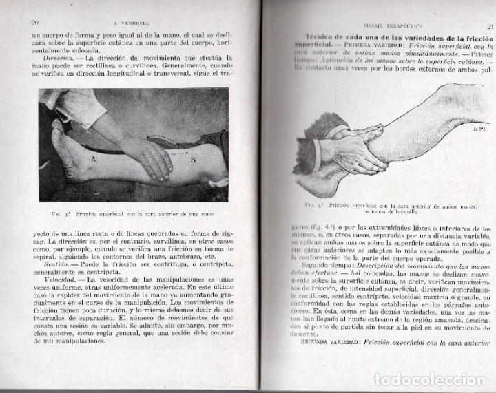 Coleccionismo deportivo: masaje terap&eacute;utico. j. vendrell - Foto 3