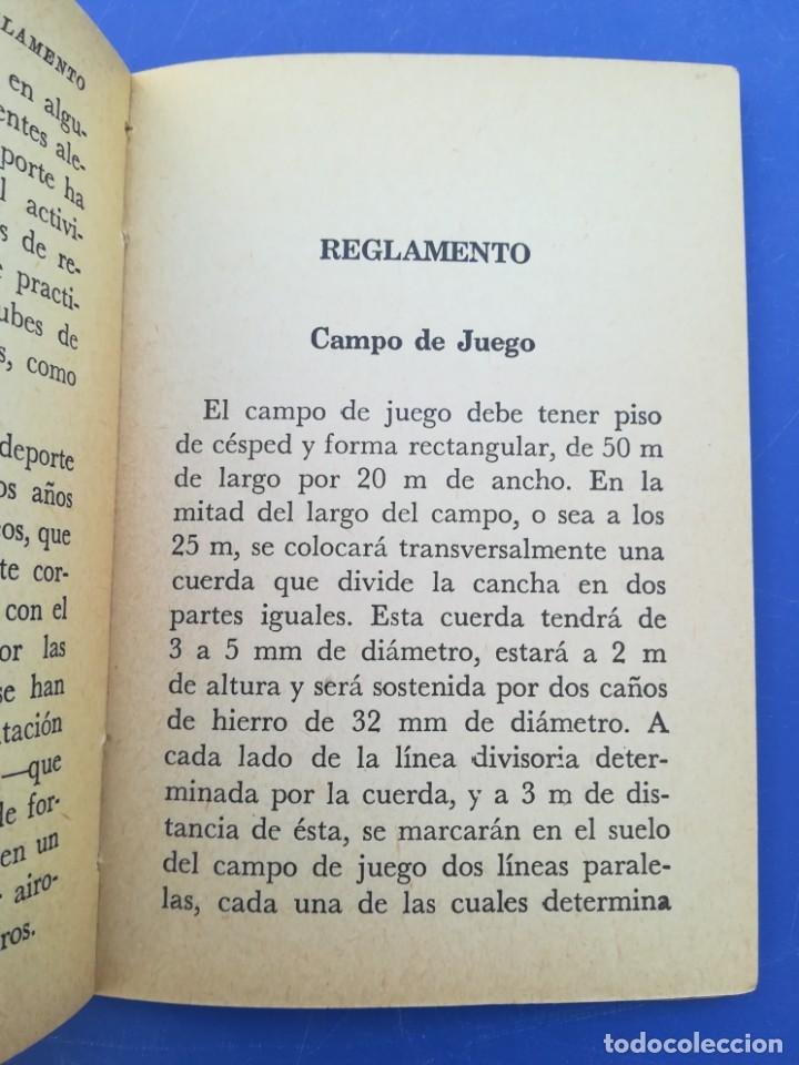 Coleccionismo deportivo: REGLAMENTO DE FAUSTBALL - EDITORIAL COSMOPOLITA - Foto 5