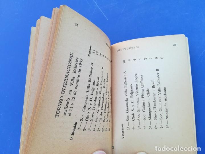 Coleccionismo deportivo: REGLAMENTO DE FAUSTBALL - EDITORIAL COSMOPOLITA - Foto 6
