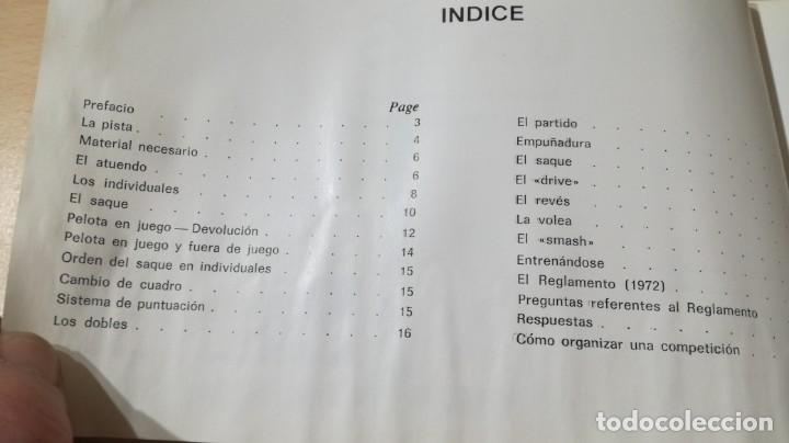 Coleccionismo deportivo: TENIS - CONOZCA EL JUEGO - EDICIONES AURA &Ntilde;202 - Foto 6