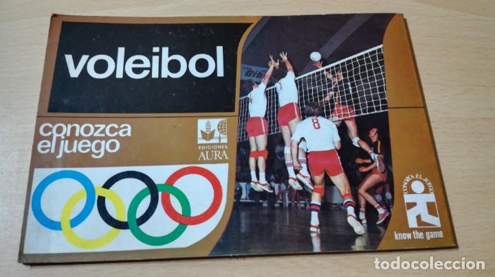 Coleccionismo deportivo: VOLEIBOL - CONOZCA EL JUEGO - EDICIONES AURA &Ntilde;202 - Foto 2