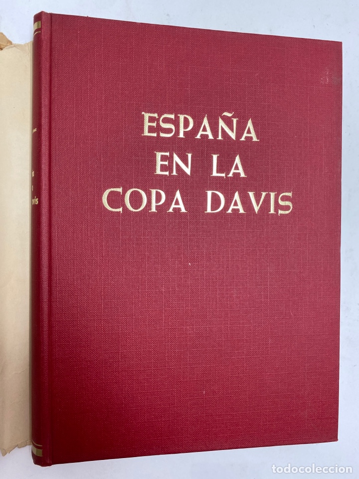 Coleccionismo deportivo: L-3622. ESPAÑA EN LA COPA DAVIS. EMILIO MARTINEZ. PRIMERA EDICION,1950. - Foto 2 - 215510463