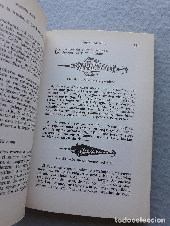 Coleccionismo deportivo: Pescar es F&aacute;cil. Joaqu&iacute;n Agut. - Foto 8