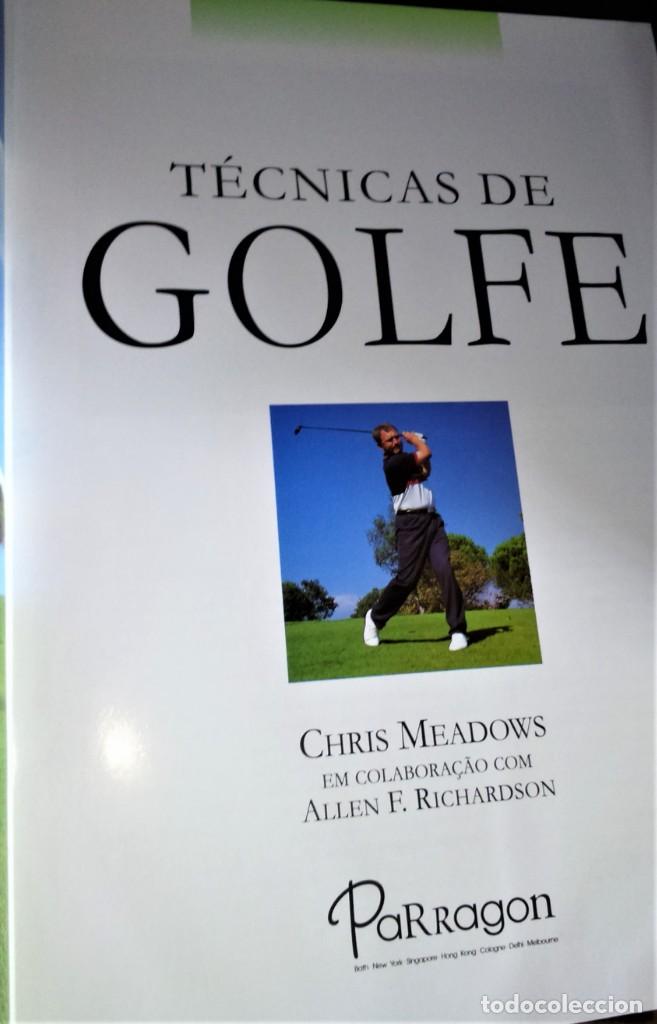 Coleccionismo deportivo: T&eacute;cnicas de Golfe de Chris Meadows - Foto 3